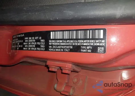 2016 Jeep Renegade 75Th Anniversary z USA, uszkodzony, nr VIN ZACCJABT6GPD95796